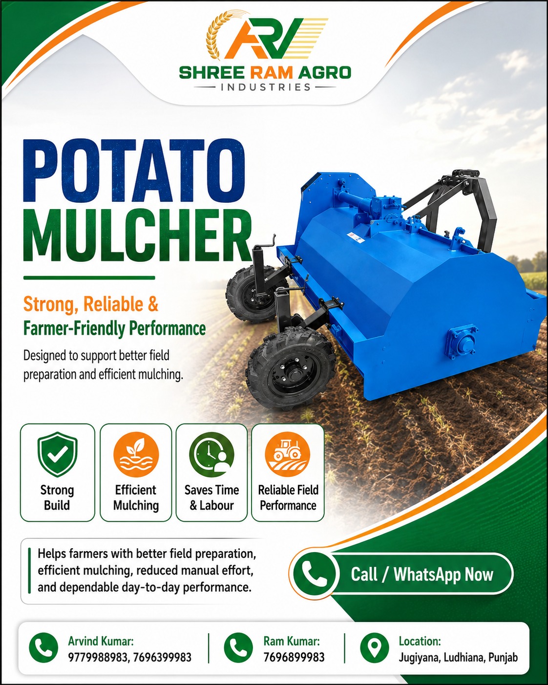 Haloom Mulcher (Potato Mulcher)