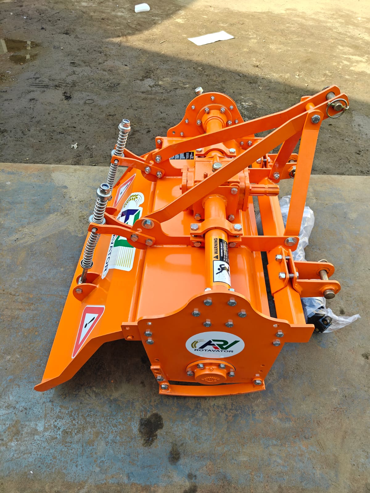 ARV Mini Rotavator — Top View